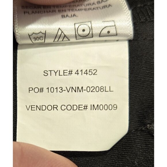 Grey's Anatomy Marquis 3 Pocket V-Neck Scrub Top Women's XS Black - Picture 4 of 5